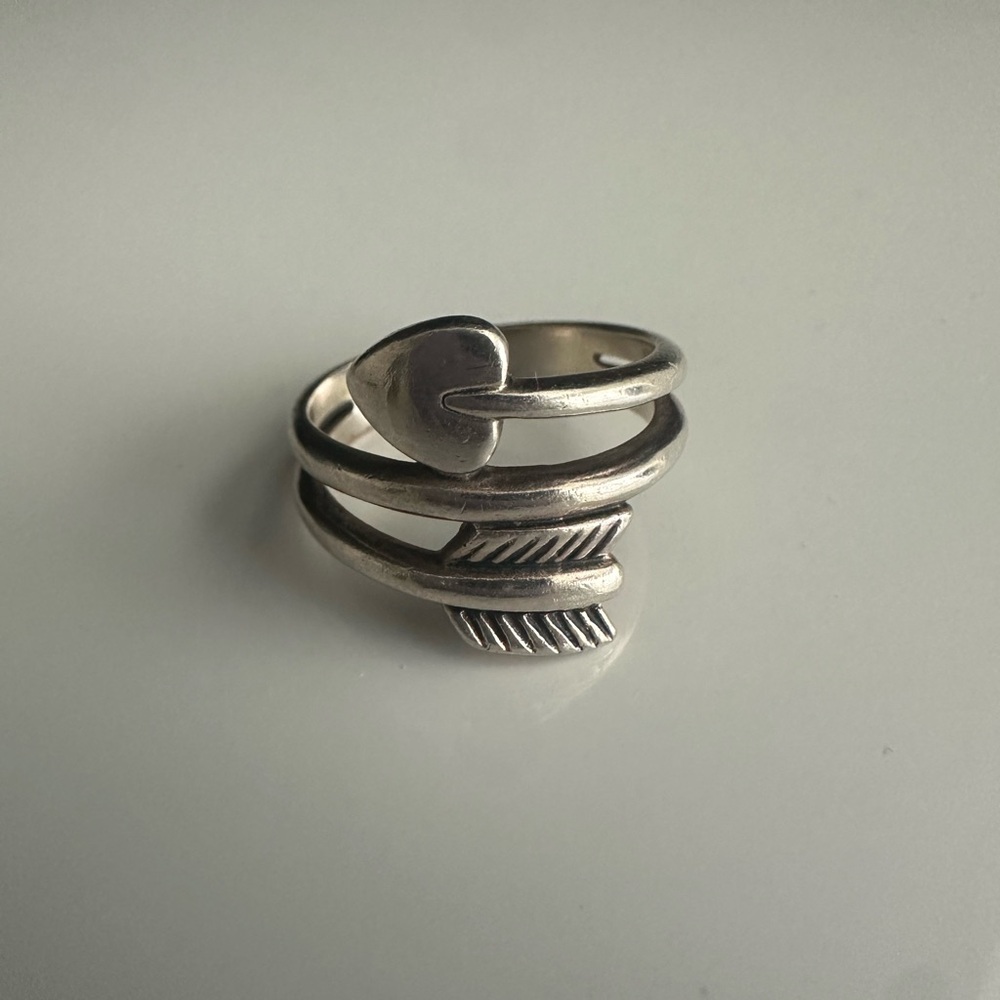 James Avery Arrow and Heart Ring